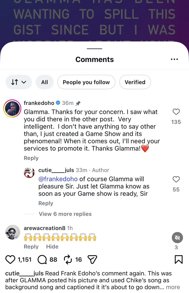CastGist's tweet photo. Singer Chike accused of Sleeping with TV Show Host Frank Edoho (Who wants to be a millionaire) wife. https://t.co/Rg9pOLQj6D