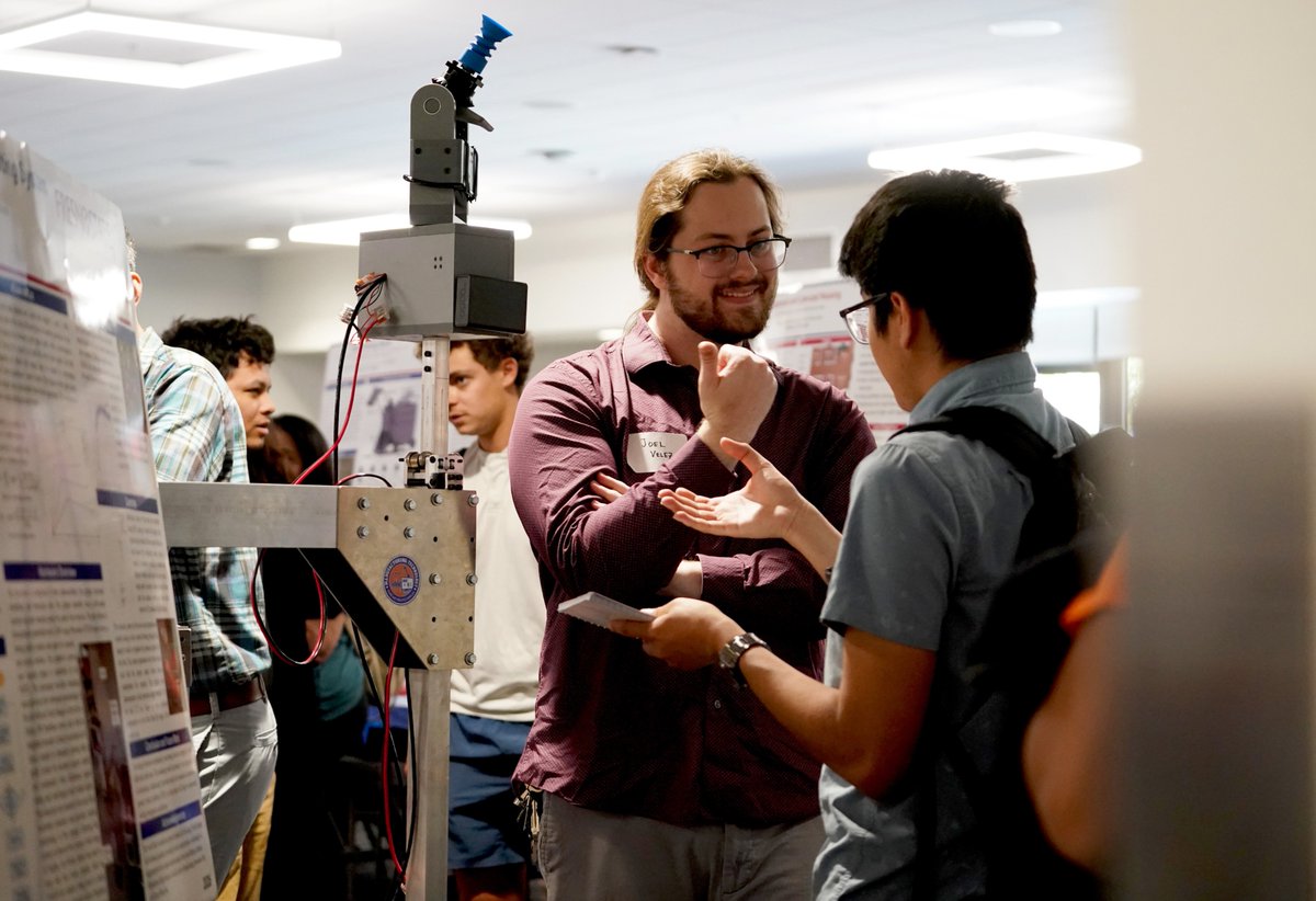FresnoStateLCOE's tweet photo. The Lyles College of Engineering would like to thank all the students, staff, and industry partners who contributed to making our 19th annual Projects Day a great success! 🐾

🤖 Learn more about each amazing project at https://t.co/EV7ARQaupW https://t.co/GaWDxthVp4