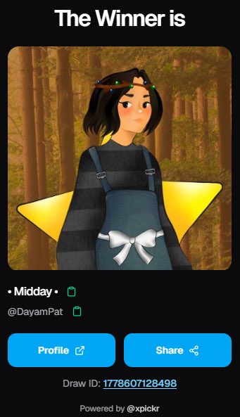 Ginhabb's tweet photo. Congrats @DayamPat 
DM me with your metamask wallet 
Draw ID: 1778607128498 https://t.co/MPD0VgcD7S