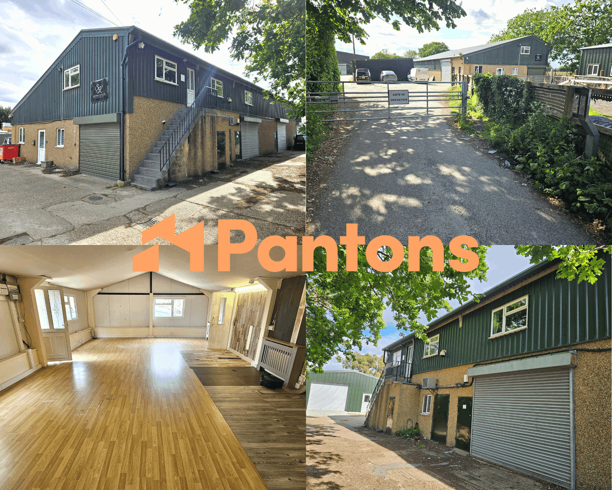 JackPanton's tweet photo. TO LET - range of commercial units in a pleasant rural setting near Hertford. Contact info@pantons-property.com for more details. https://t.co/ZICdp1UaVD