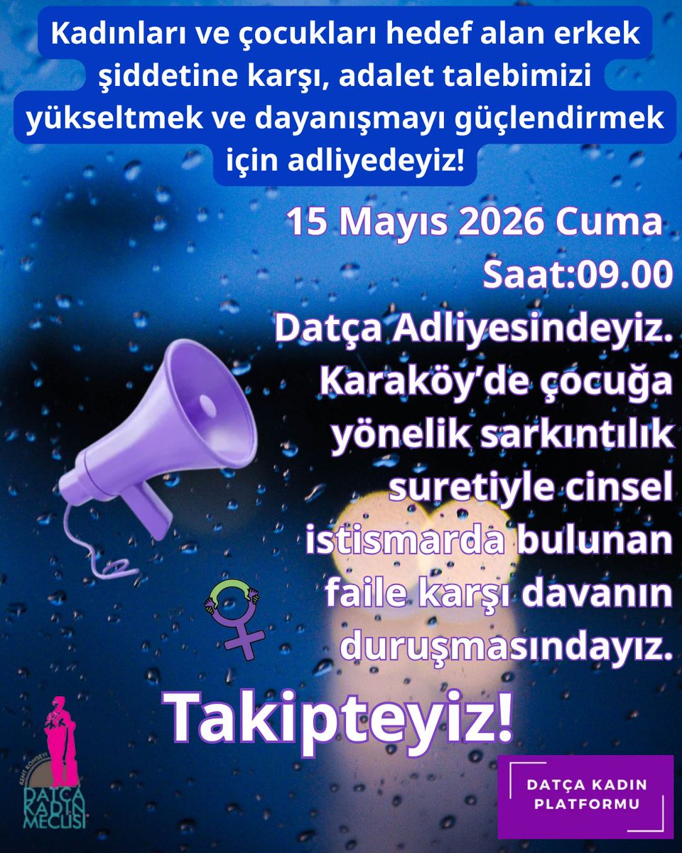 Datça Kadın Platformu tweet media
