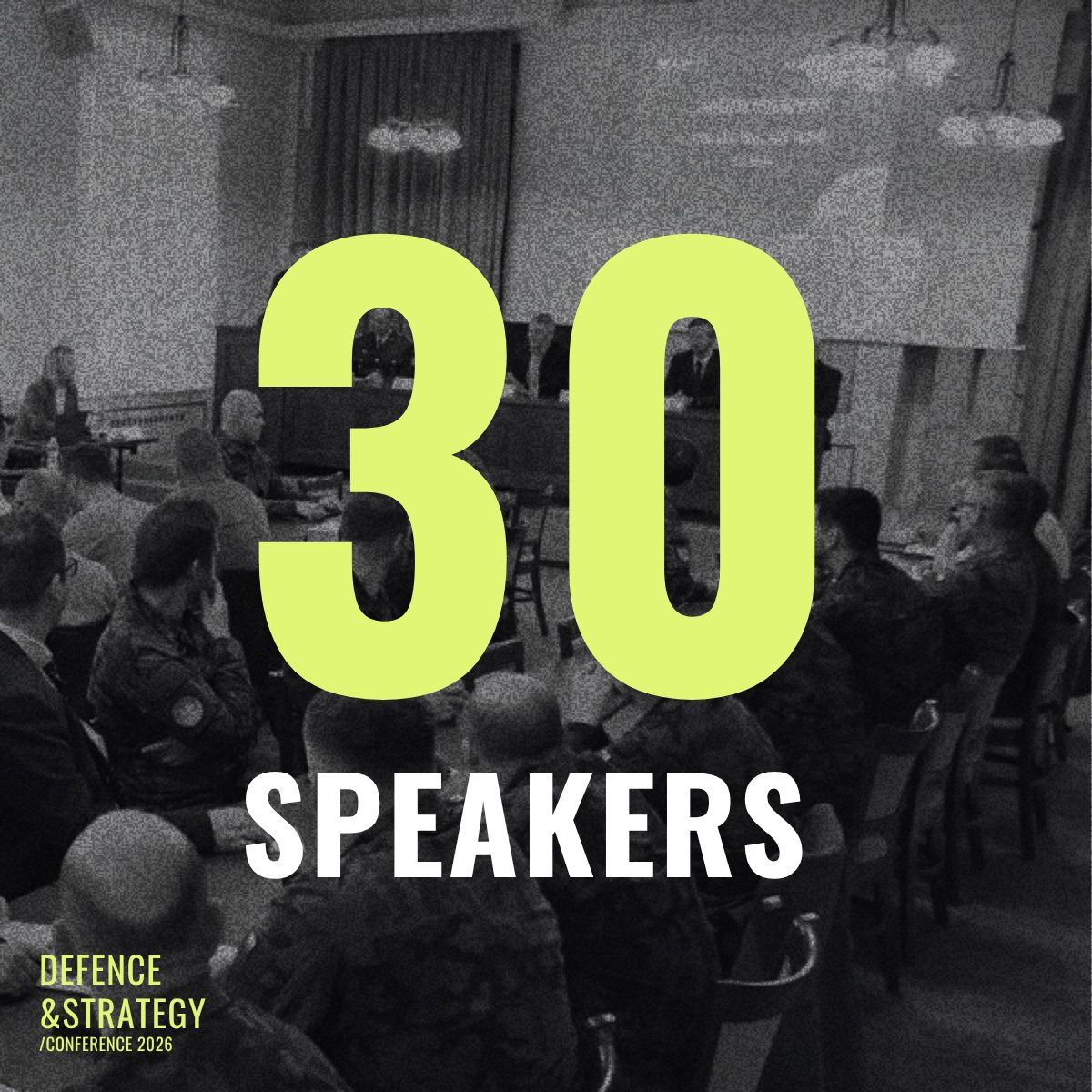 DefenceStrategy's tweet photo. Defence and Strategy 2026 is approaching. This year’s conference organized by the Centre for Security and Military Strategic Studies will bring together 30+ speakers and guests from 14 countries across 8 panels. https://t.co/fk3sdRaDn0 https://t.co/hBJWxanH8z
