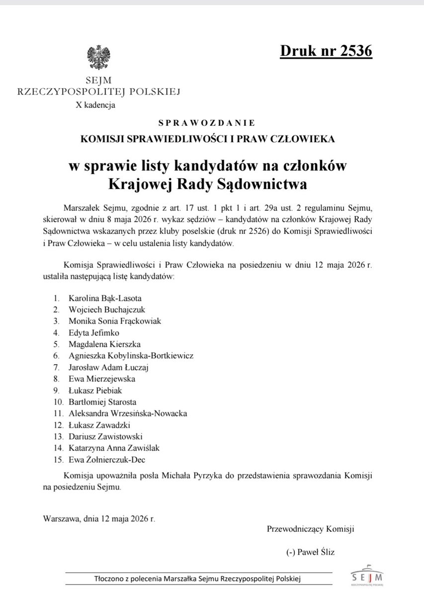 Dariusz Goliński tweet media