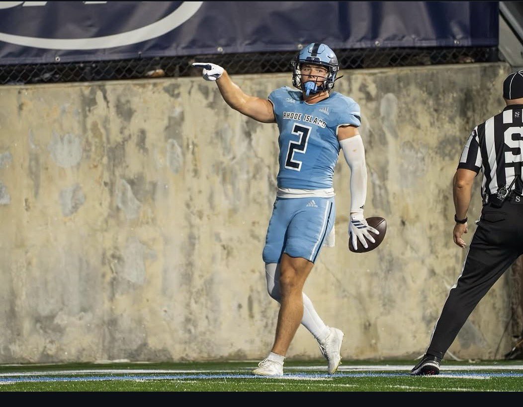 ballout_kaleb's tweet photo. #AGTG Blessed to receive an offer from rhode island @RecruitingVHSFB @Coach_BHolt @coachmlew https://t.co/N8AbGtrAwp