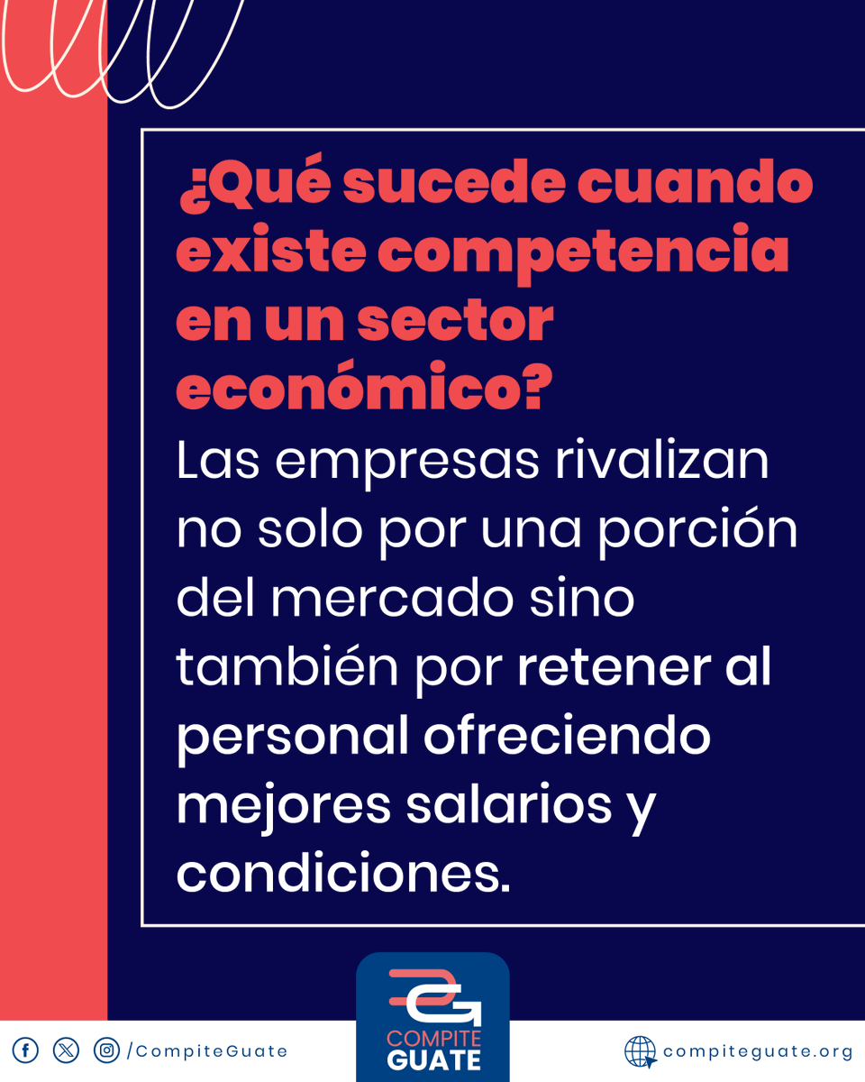 CompiteGuate's tweet photo. 💼Más competencia = más y mejores oportunidades laborales.

🤔¿Qué sucede cuando existe competencia en un sector económico?

🔎 ¡Averígualo en este post! https://t.co/1OMwiUlqd6