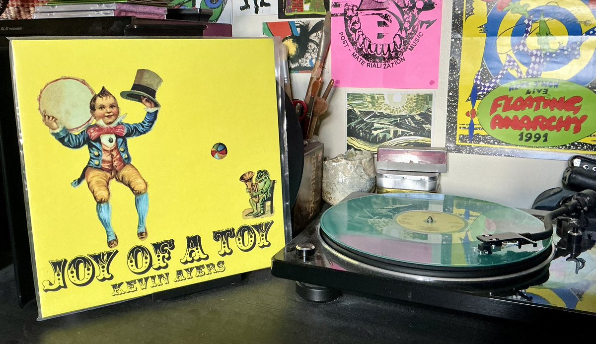 ChingGisIII's tweet photo. Kevin Ayers - Joy of a Toy (2024) 
@BritProgJazz @KevinAyersSongs https://t.co/4m6FRwi3kP