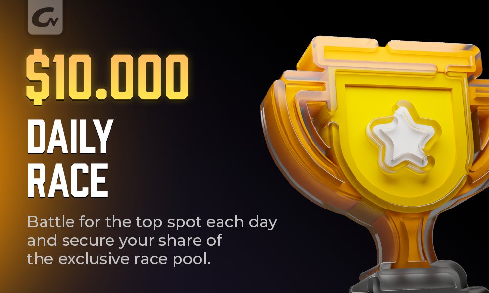 Casinet_com's tweet photo. 🏁 $10K DAILY RACE 🏁

New day, fresh leaderboard, same chaos 👀

🏆 $10,000 waiting for the top players 
🎰 Every wager pushes you forward 
📈 Higher wager = higher rank

No strategy… just pure grind energy 🎰🍀 https://t.co/v566VrIfVF