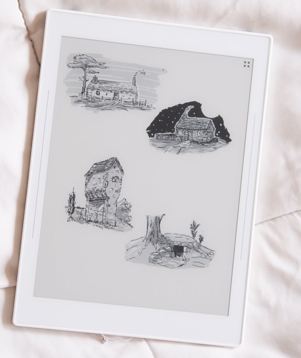 OpeOpossums's tweet photo. sketching some scenes ^-^
#studies #illustration #smallartists #sketch #supernote https://t.co/9LWBhnRGNT