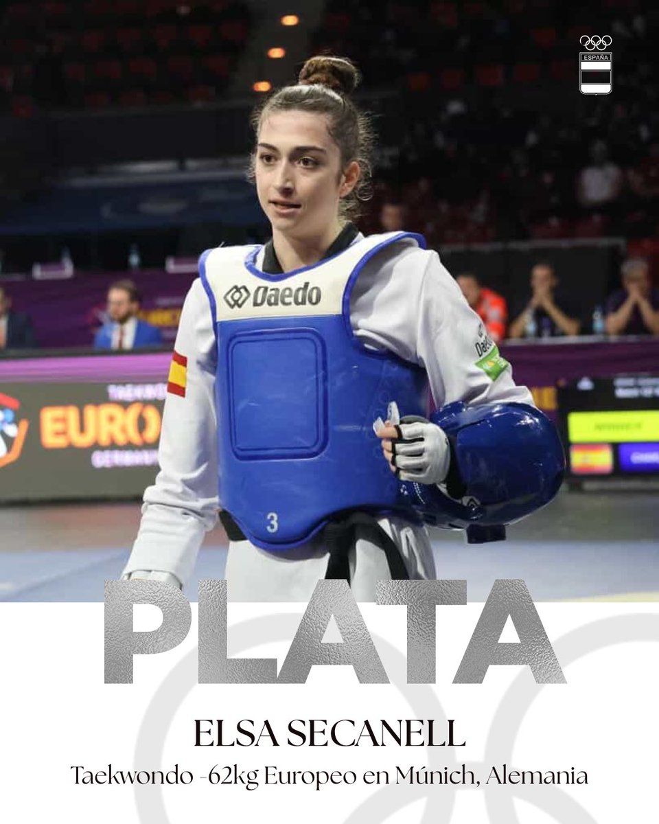 COE_es's tweet photo. 🥈 ¡𝑺𝒖𝒃𝒄𝒂𝒎𝒑𝒆𝒐𝒏𝒂 𝒅𝒆 𝑬𝒖𝒓𝒐𝒑𝒂!

❤️‍🔥 ¡Casi nada! ¡𝑬𝒓𝒆𝒔 𝒎𝒖𝒖𝒖𝒖𝒖𝒚 𝒈𝒓𝒂𝒏𝒅𝒆 𝑬𝒍𝒔𝒂!

#ElCorazónDeEspaña @TAEKWONDORFET https://t.co/C9rOzbdE69