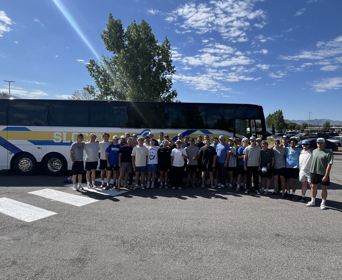 slccbaseball's tweet photo. ‘Bruin One’ and it’s misfits and rebels are on their way to the NJCAA West District Championship in Beatrice, NE.
“Do or Do Not. There is No Try.”
@slccbruins 
#bruinway #BruCru #bruinfamily https://t.co/8xRpI5xLYZ