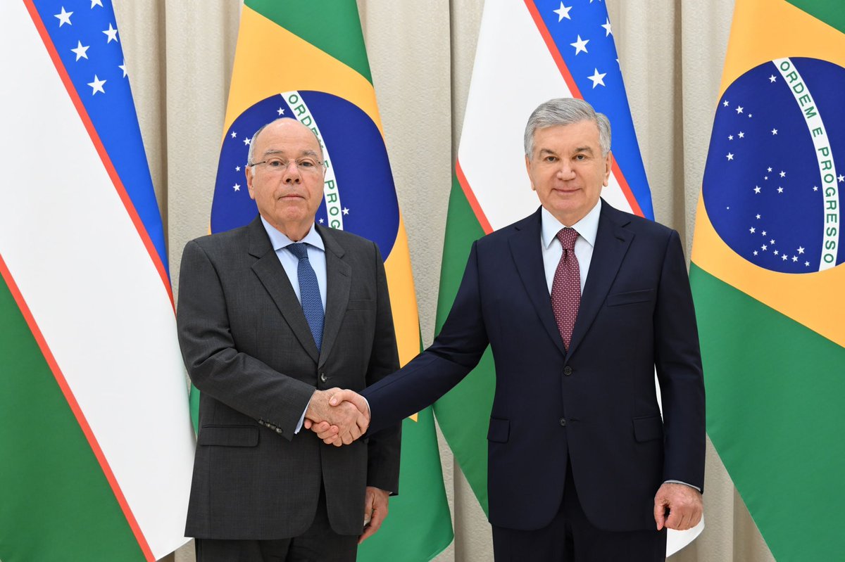 Shavkat Mirziyoyev's Press-service tweet media