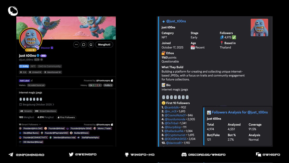 Watching @just_t00ns “internet magic jpegs” Early NFT project getting ...