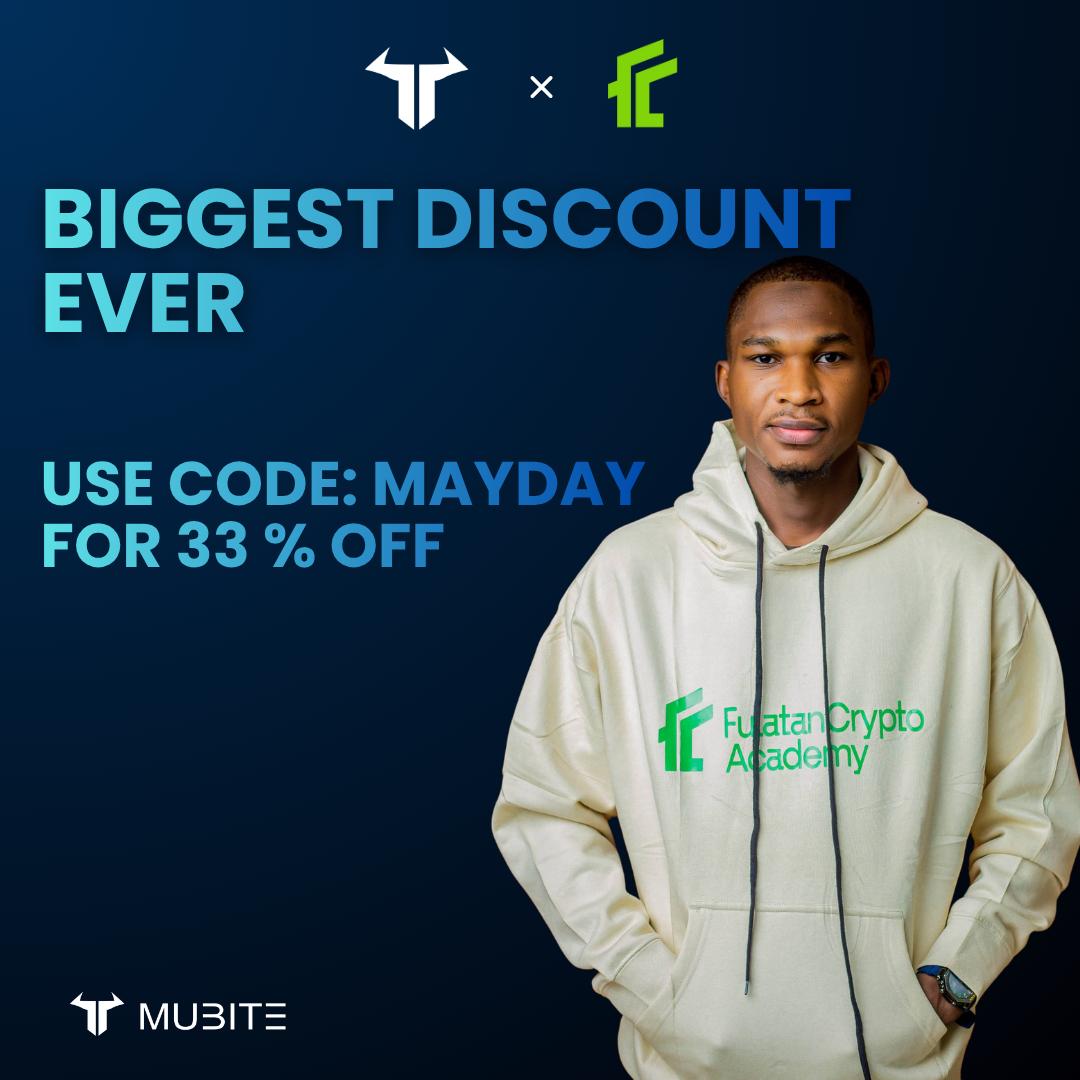 FulatanCrypto's tweet photo. 33% OFF‼️

For those who want to buy a prop firm account from @MUBITE_COM, they are currently offering a 33% discount on every account you purchase.

As you all know, the discount is only available for a few days, after which the prices will return to normal.

For those interested in buying, here is the link to open an account👇
https://t.co/32TFdASfMC

Here is the guide on how to buy👇
https://t.co/NFVcHWQ8Lx

If anyone has any questions, feel free to send me a DM.