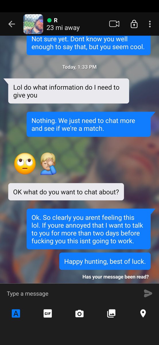 zybrut's tweet photo. Pittsburgh asshole exhibit 1: saying it's "such a girl thing" to want to actually know the person youre going to stick your cock inside. https://t.co/ua7v63GYJJ