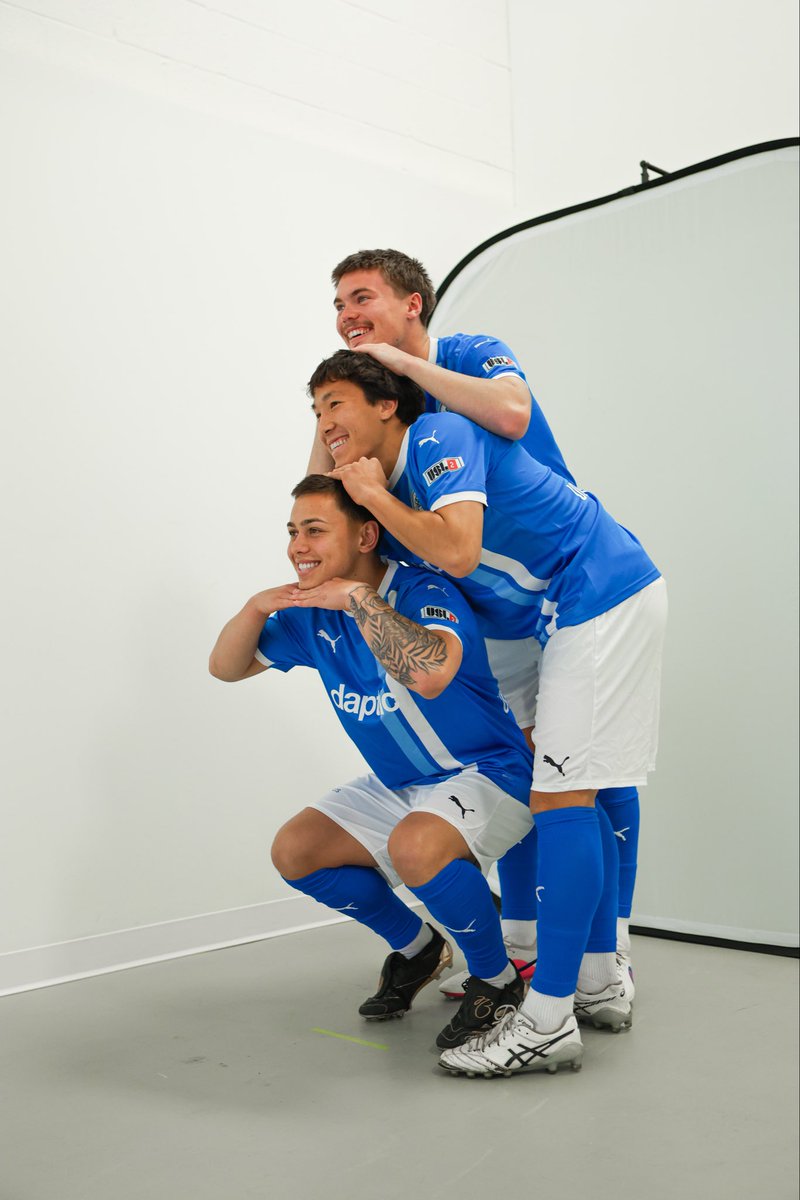 AnnapolisBlues's tweet photo. BTS at men’s Media Day! 🤳

Thank you to Heather Crowder and Light Box Media for making sure our boys look sharp this season! 🙌 https://t.co/br7oVWFcWu