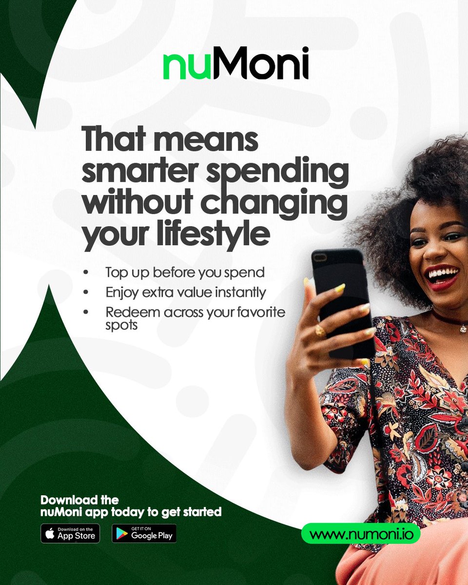 NumoniRM's tweet photo. Most wallets only help you spend money.
nuMoni helps you get MORE from it 💚

Imagine topping up your wallet and instantly getting 5% extra value upfront every single time 👀

It's no longer an imagination. That is nuMoni 

No extra stress.

#nuMoni #MoreValue #SmartSpending https://t.co/NrWzLZlMrd