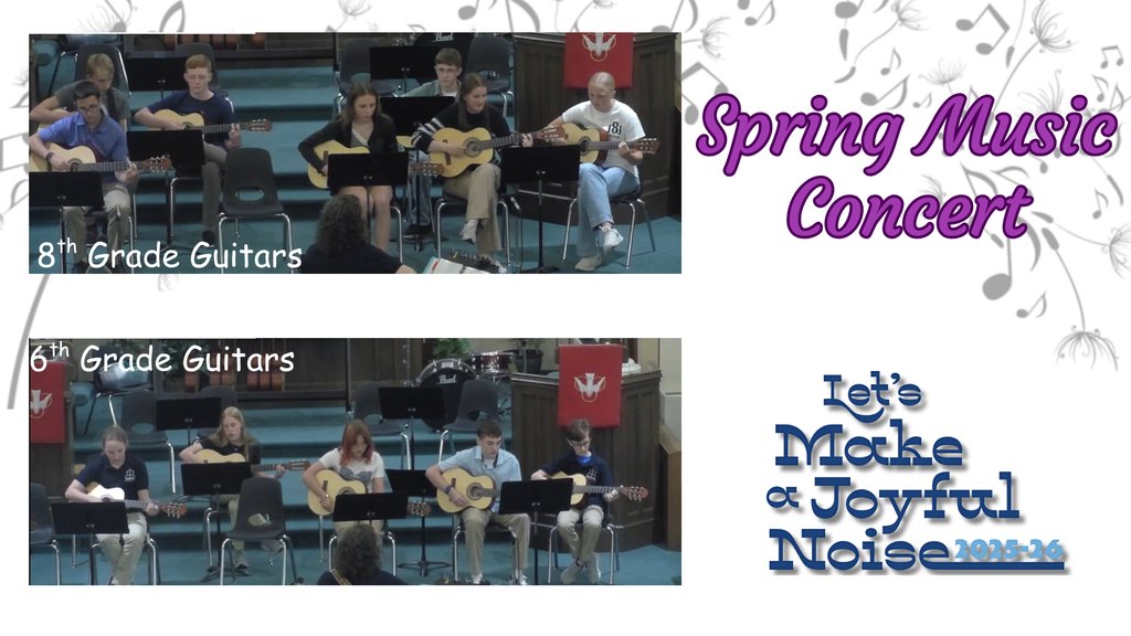 EFYork's tweet photo. 🎶 Great job to our Junior Choir and 5th–8th grade guitar students on a wonderful concert! We’re proud of all their hard work and growth. Special thanks to Miss Kim for sharing her time and talents with our students! 🎸 #TeamEF https://t.co/HDW5wVMR2n