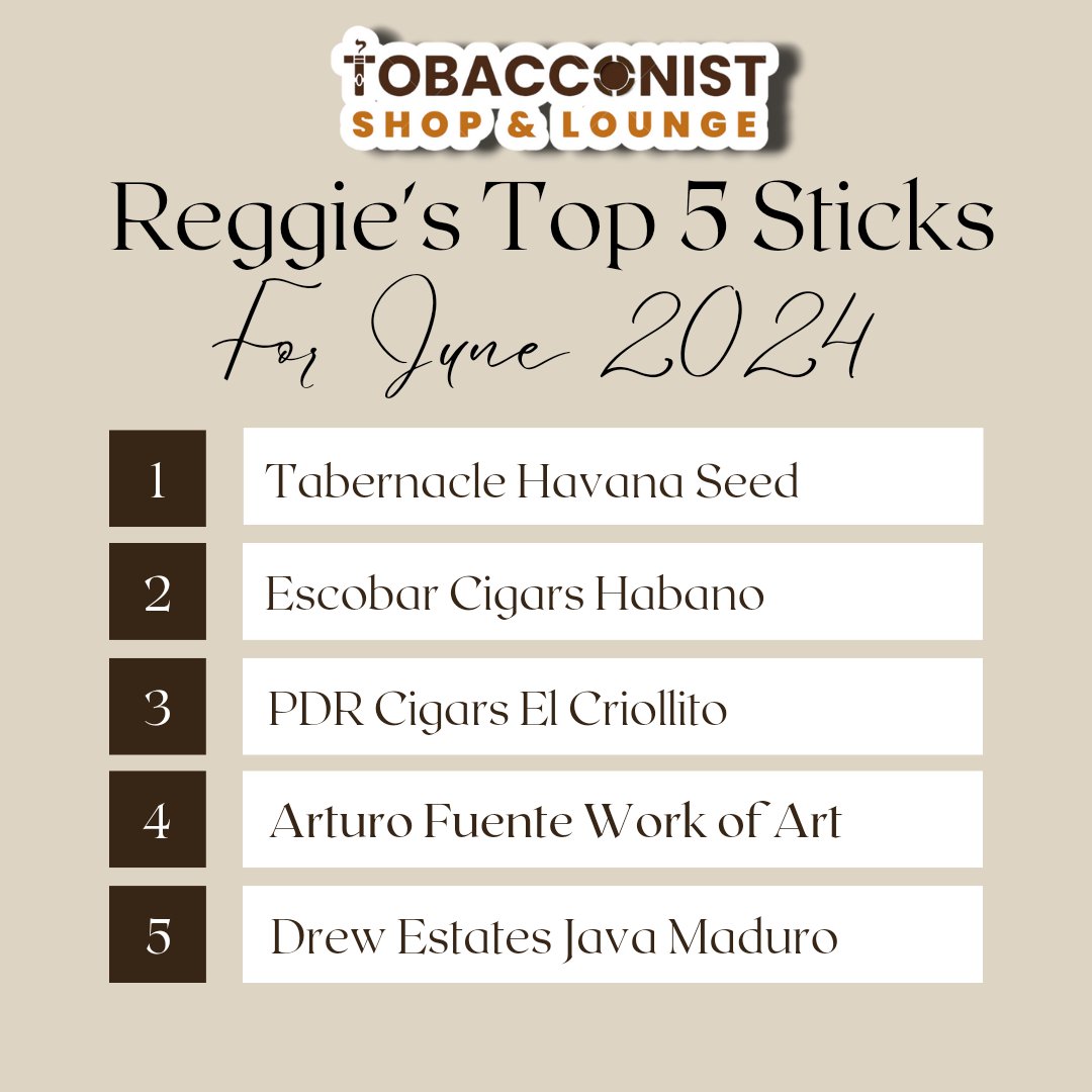 ScTobacconist's tweet photo. Another June Top 5 https://t.co/M5K5uPS8TX
