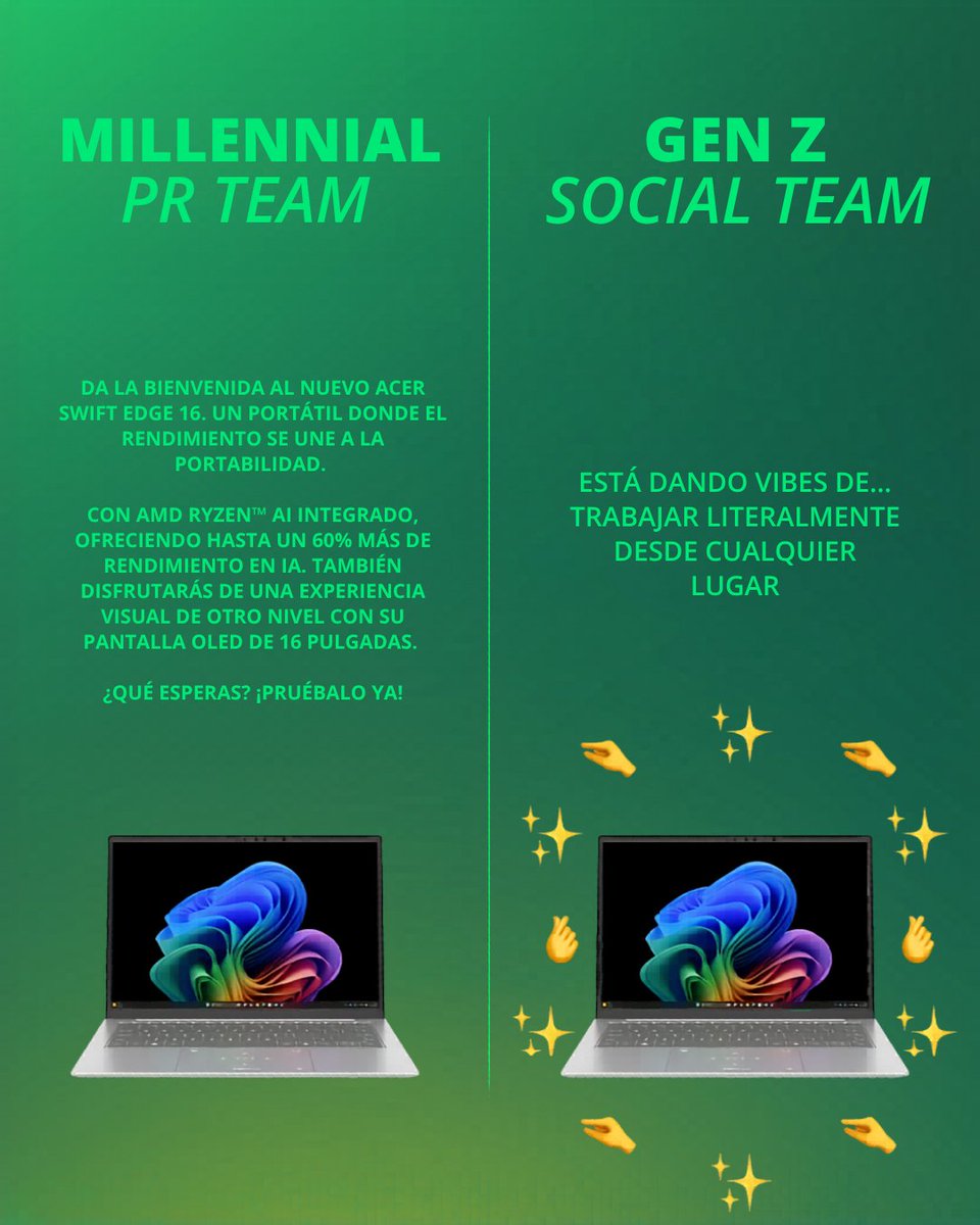 Acer España tweet media