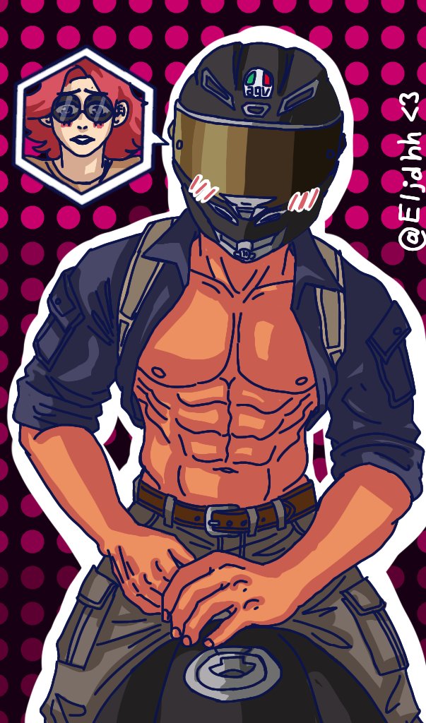 Eljdhh's tweet photo. Hello my changers
Today I bring you a swap with the character from @swapslave  with one of my characters (Secret character until May 28th)
I hope you like it (1/2)
#BodySwap #Bikers https://t.co/Cgi1DpNtQV