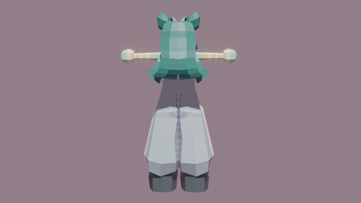 vixie0000's tweet photo. I love 3d modeling #charactermodeling #blender https://t.co/DLmapYXDZy