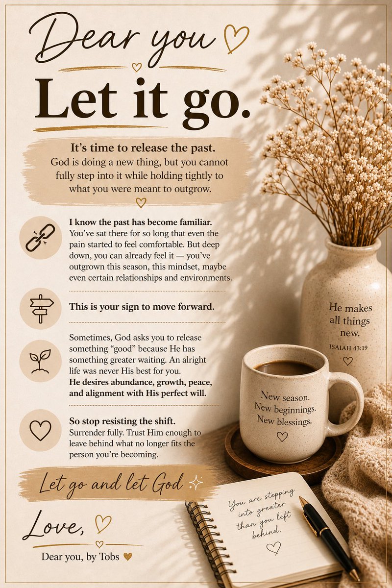DearYoubyTobs's tweet photo. Let it go✨✨

#DearYouByTobs #FaithJourney #HealingWords #Becoming https://t.co/ts1t1JBUVy