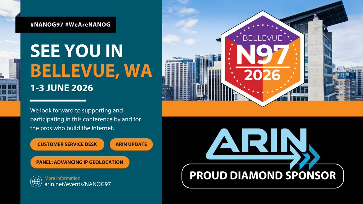 ARIN tweet media