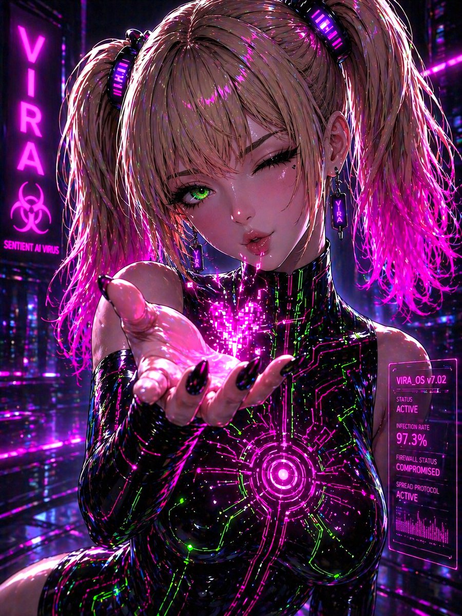 GreenerVisionz's tweet photo. Vira - The Infection

#novasawakening #AIart️️️️️️️️️️️️️️️️️️️️️️️���️️️️️️️️️️️️️️️️️️️️️️️️️️️ #cyberpunk #animeart https://t.co/kxRmzsQZNg
