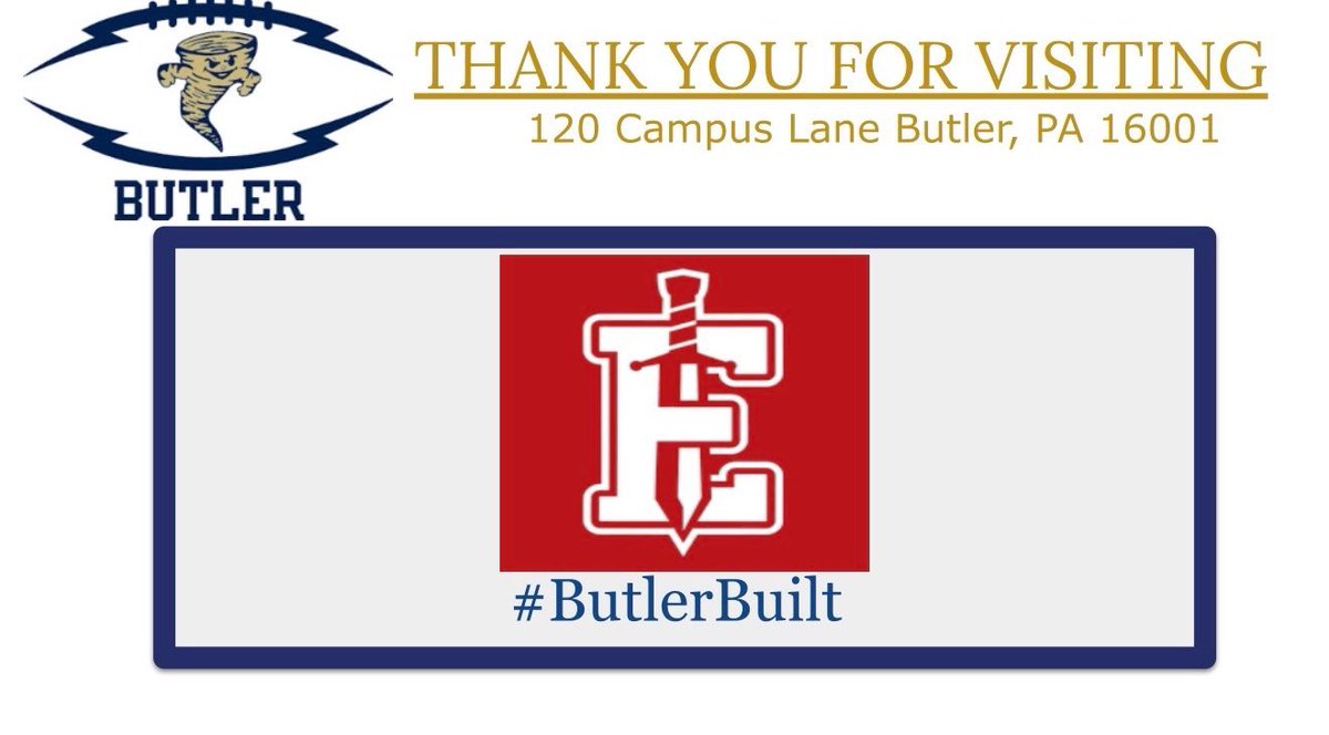BGTfootball's tweet photo. Thanks to @CoachGriffith_ from @EdinboroFB for stopping by and talking to our student athletes today https://t.co/KRFea26T7G