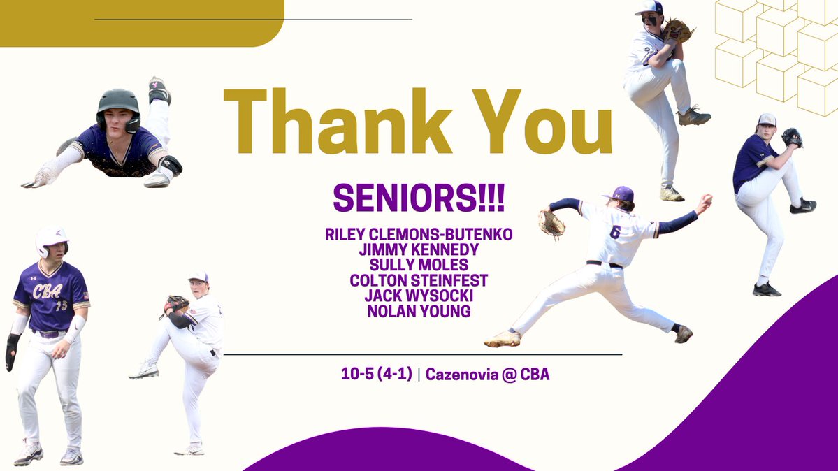 CBA Syracuse Baseball tweet media