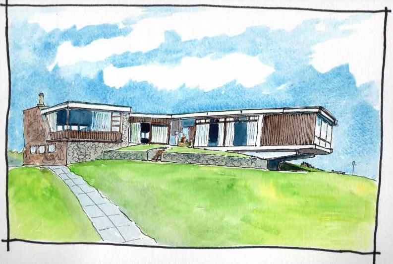 Marksoftime's tweet photo. https://t.co/KfrJX406lC Coleraine 42. 
61 Dhu Varren Road, Portrush, 1959. Designed by Noel Cambell, a local architect. Recently renovated sensitively. https://t.co/UZI2gno2bf