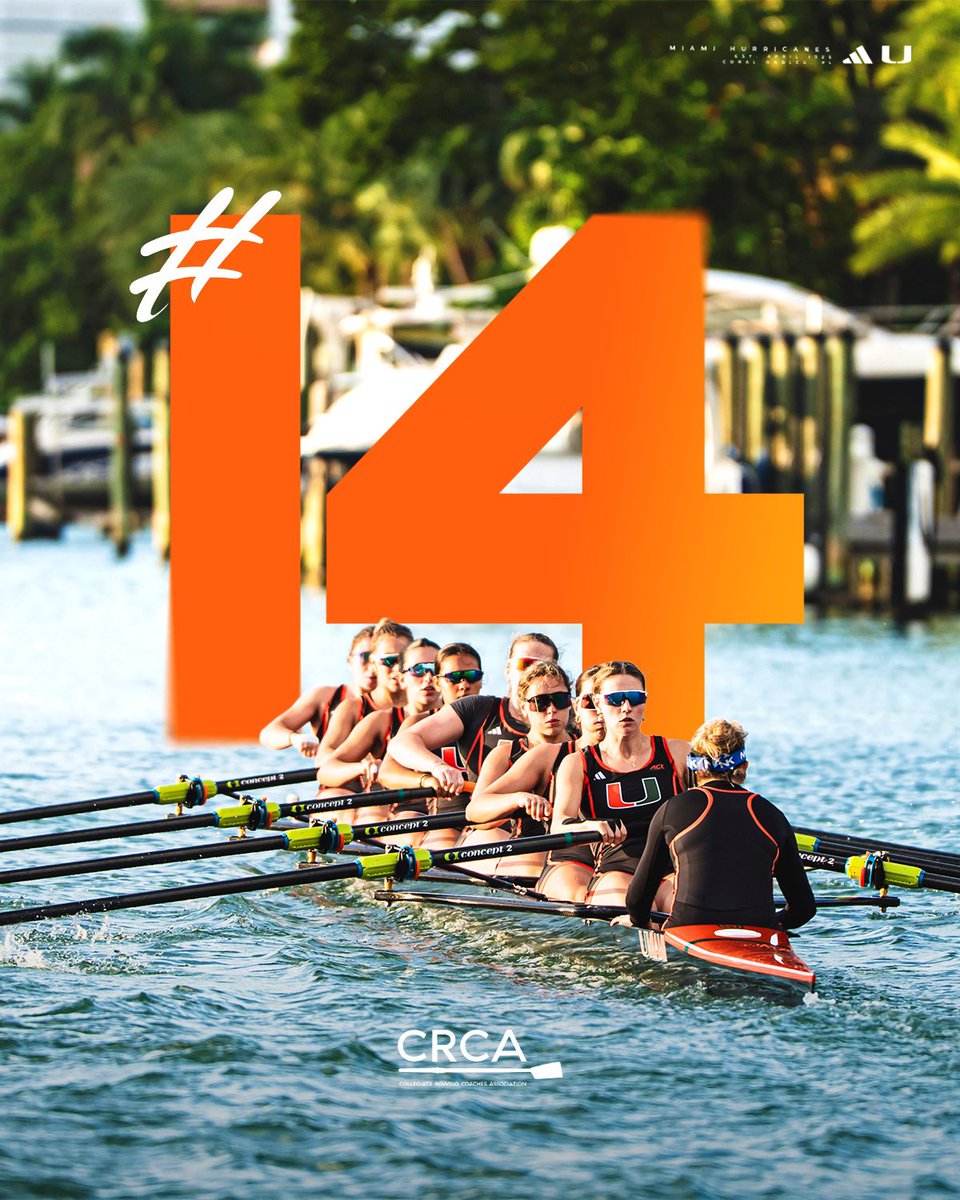 Miami Hurricanes Rowing tweet media