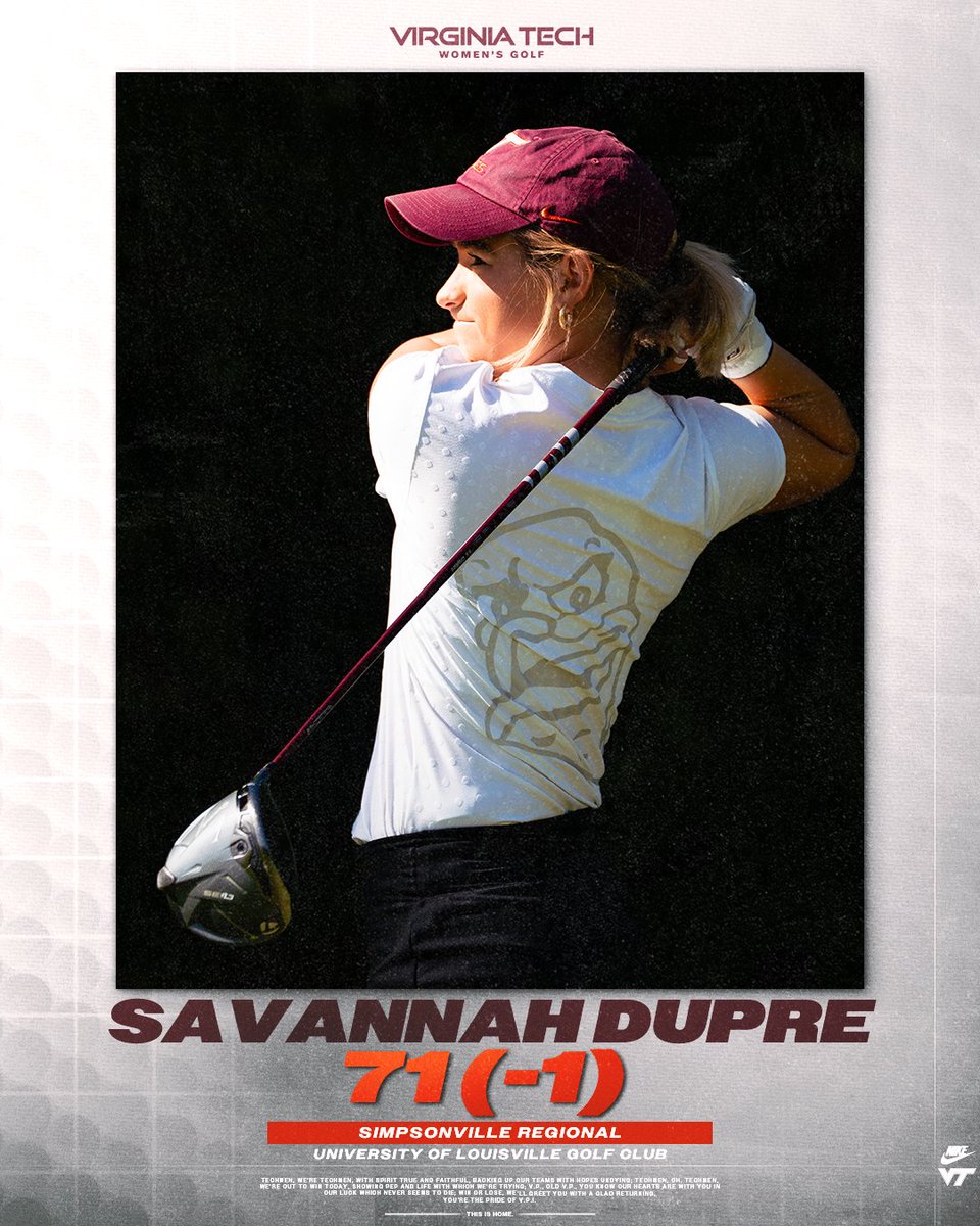 HokiesWGolf's tweet photo. whole lotta red 🔥🔥🔥🔥 https://t.co/2hCppJW3Ai