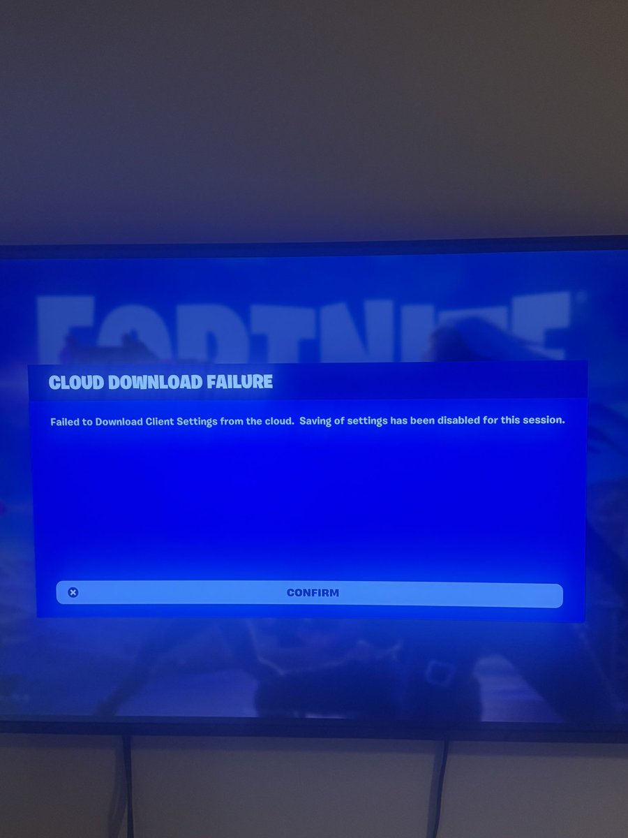 DazmonRP's tweet photo. @FortniteStatus  Can Yall fix this? https://t.co/lCThcLQGmO