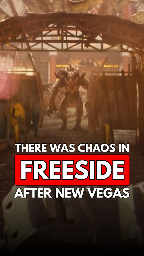 Oxhorn's tweet photo. Chaos in Freeside After New Vegas #Oxhorn #Fallout #falloutshow https://t.co/YMkM9T9kWi https://t.co/JYHs7Yvmeq
