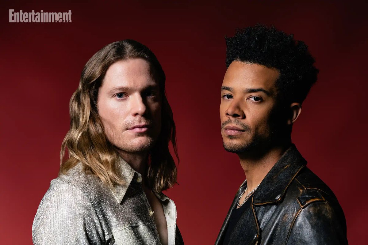 iwtvupdates's tweet photo. Sam Reid and Jacob Anderson look striking in new portraits for Entertainment Weekly! Photographed by Taiye Godbody. https://t.co/IDdomF8cMn