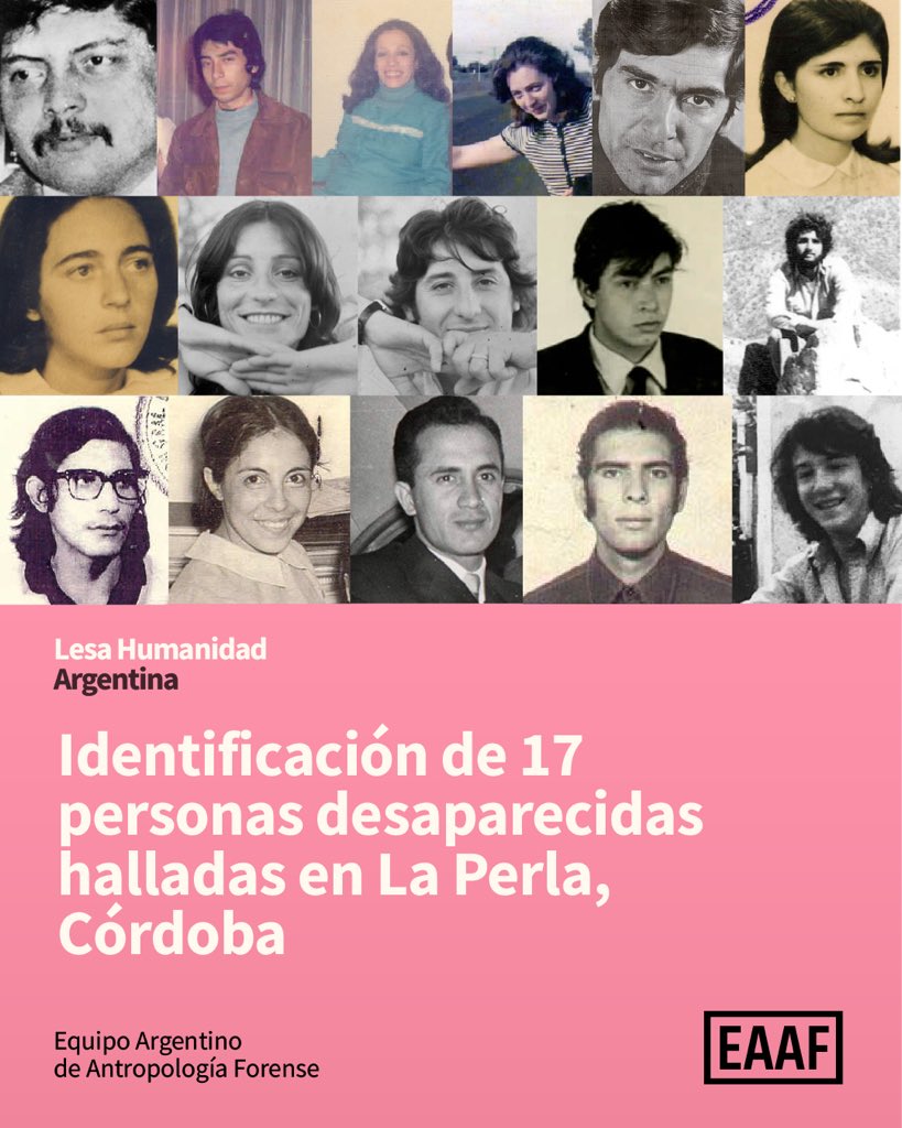 Equipo Argentino de Antropología Forense tweet media