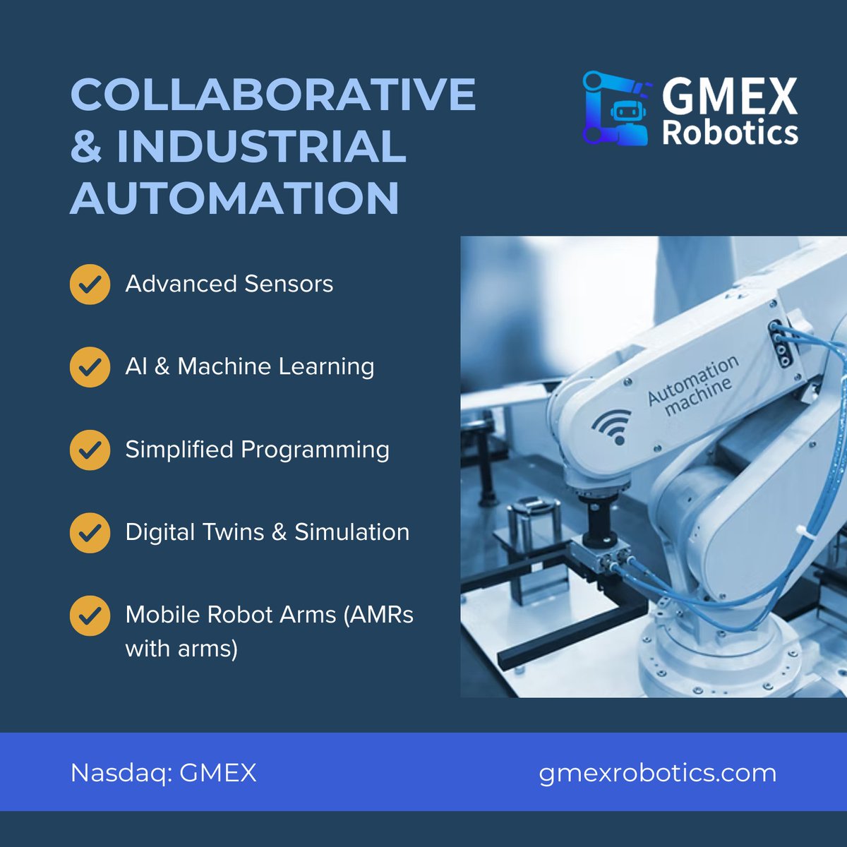 GMEX Robotics (formerly FItell Corporation) tweet media