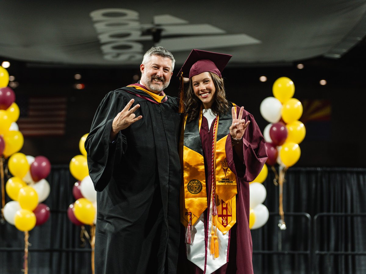 SunDevilGym's tweet photo. Congrats to our four graduates! 💛

#ASUGrad /// #SunDevilGraduate https://t.co/65Mi6tCMJ7