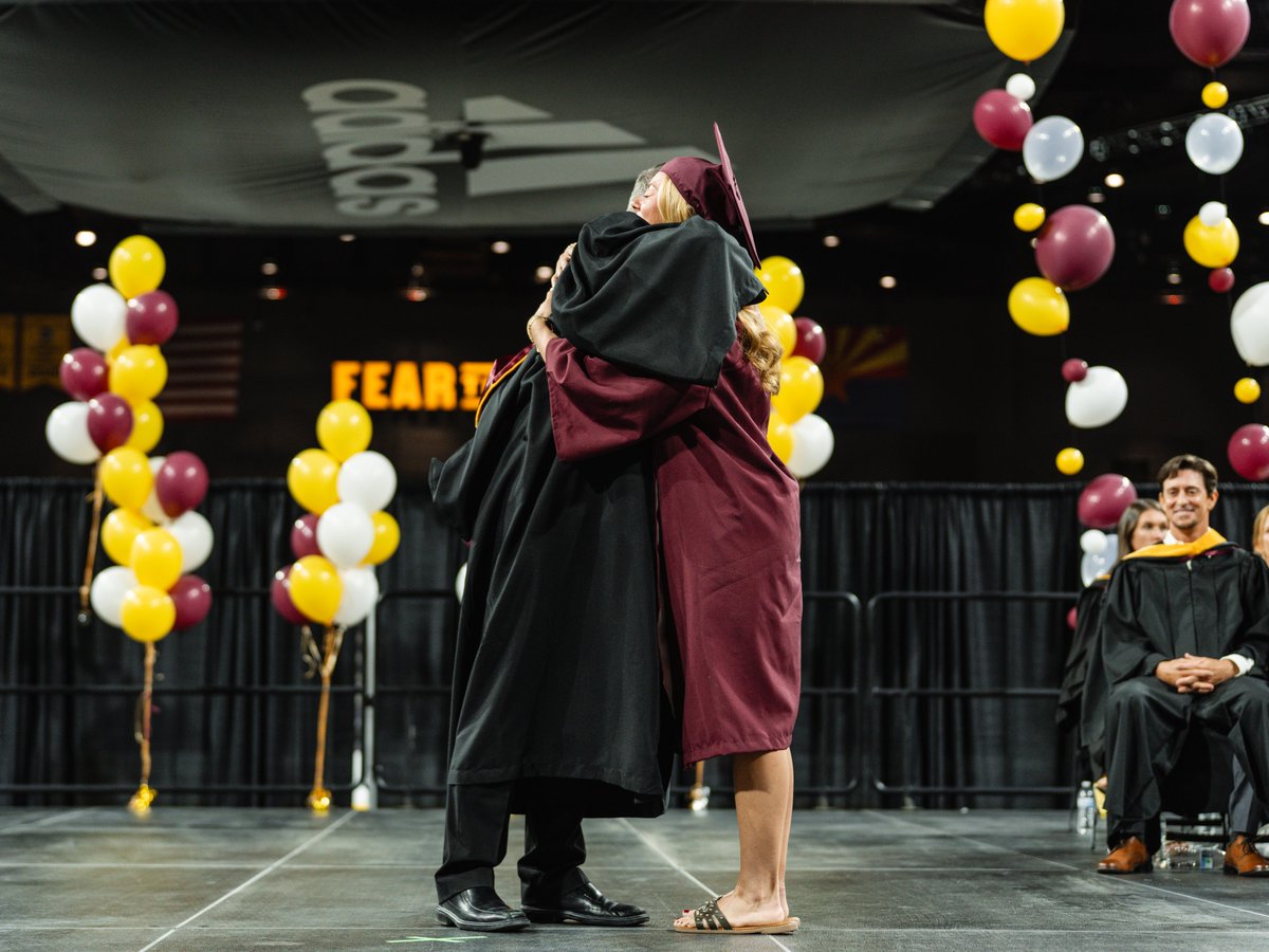 SunDevilGym's tweet photo. Congrats to our four graduates! 💛

#ASUGrad /// #SunDevilGraduate https://t.co/65Mi6tCMJ7