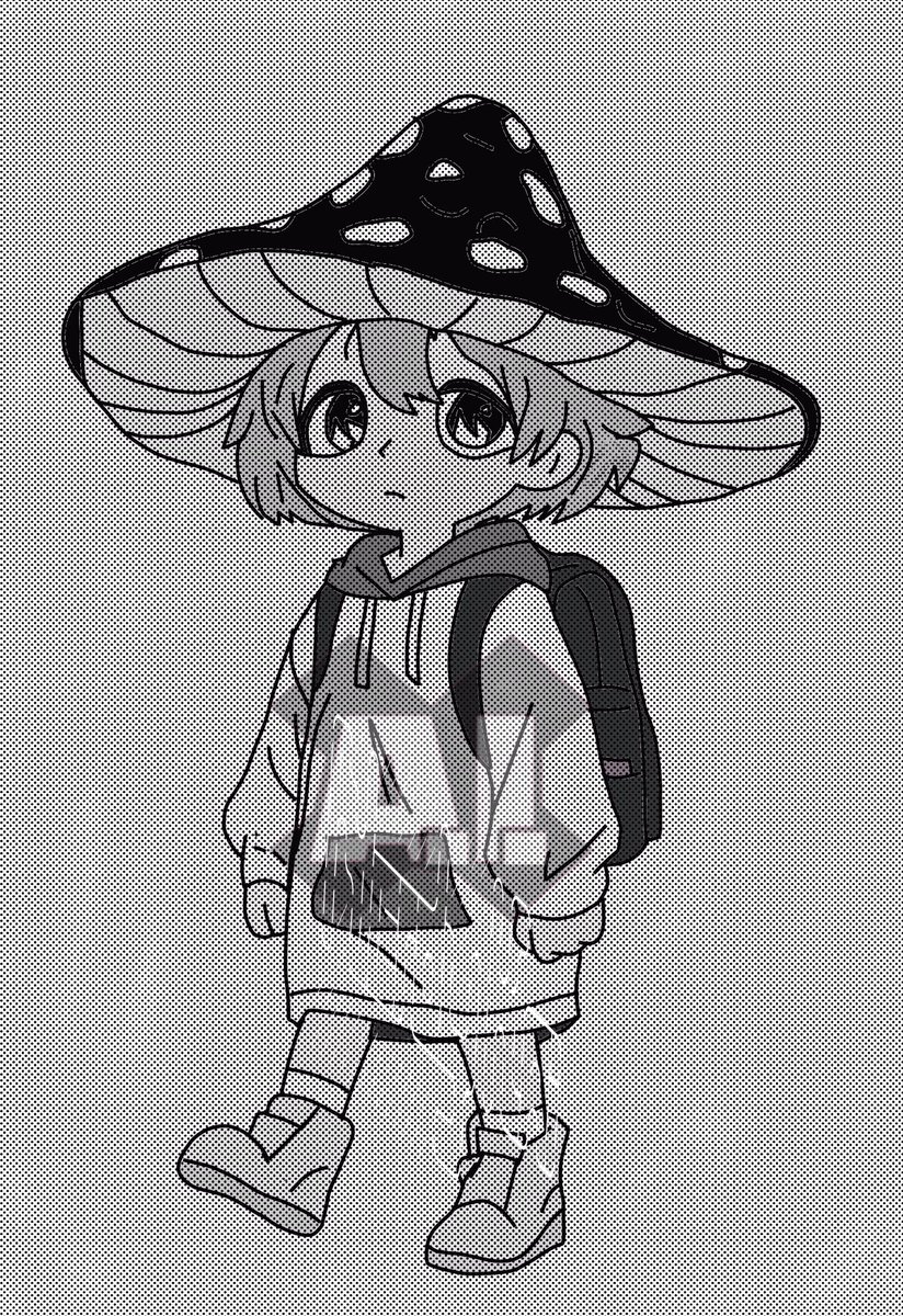 RealNerdyKai's tweet photo. Request from @L1ghtKn1ght23VA to draw their mushroom creature in my style🍄 https://t.co/hWMJzXUAVj