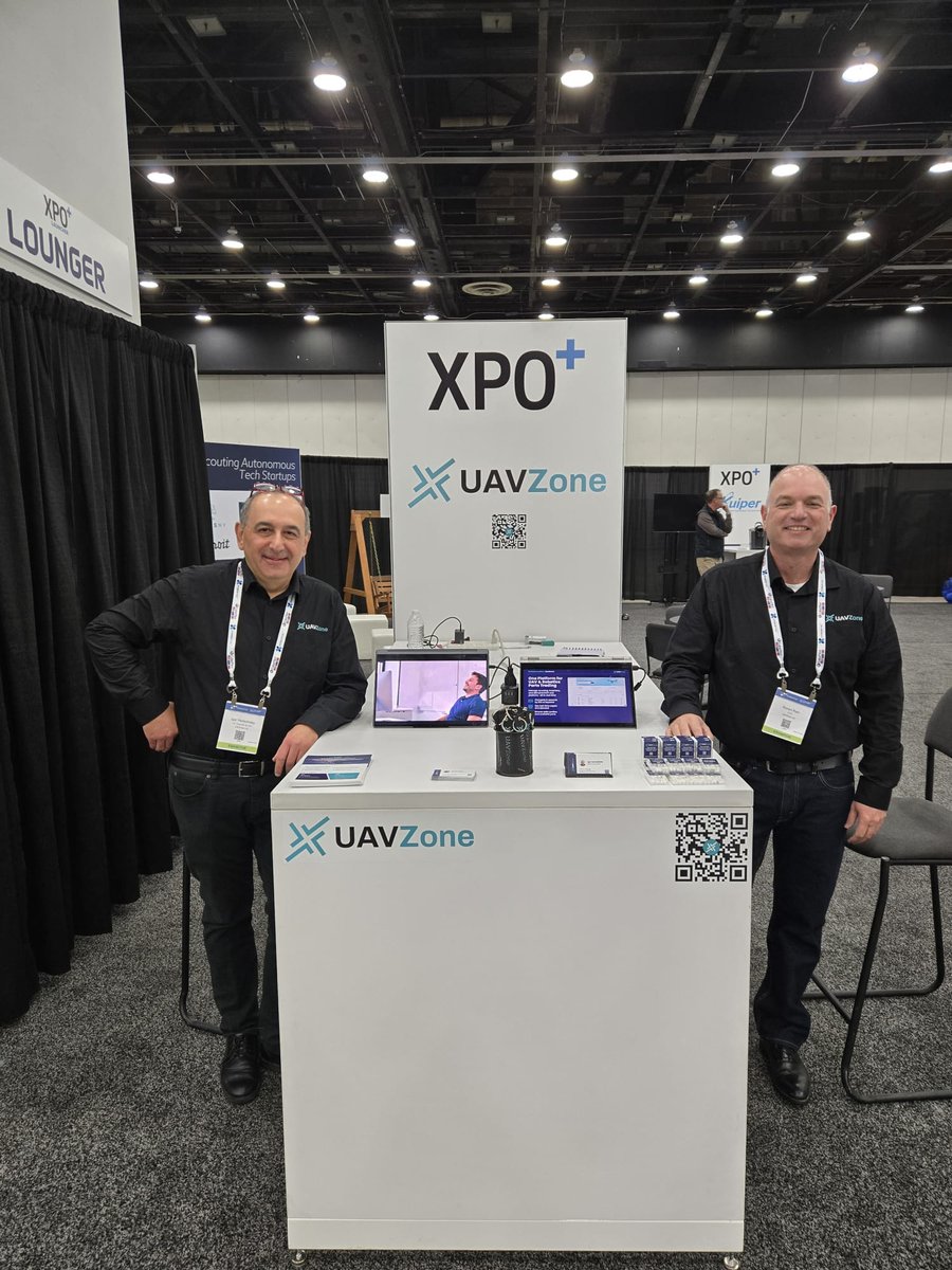 UAVZone's tweet photo. XPONENTIAL 2026 is underway.
Come meet our team at Booth #41036.

#XPO26 #UAV #Robotics #DroneIndustry #Drones #xponential https://t.co/OC3Dd9izn0