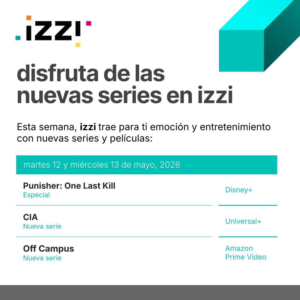 izziprensa's tweet photo. izzi trae para ti nuevas series y especiales imperdibles. 🔥📺

Disfruta de estrenos llenos de emoción, acción y entretenimiento con contenido para todos los gustos. https://t.co/yiAbzR4lIC