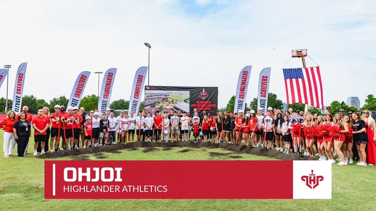 LHPS_athletics's tweet photo. The legacy continues, the newest chapter of Highlander Athletics begins now. The Orlando Health and Jewett Orthopedic Institute and Bray family field. This exceptional new facility will serve 690+ Highlander Athletes on 54 teams across 17 sports. https://t.co/5esPpS7DEo