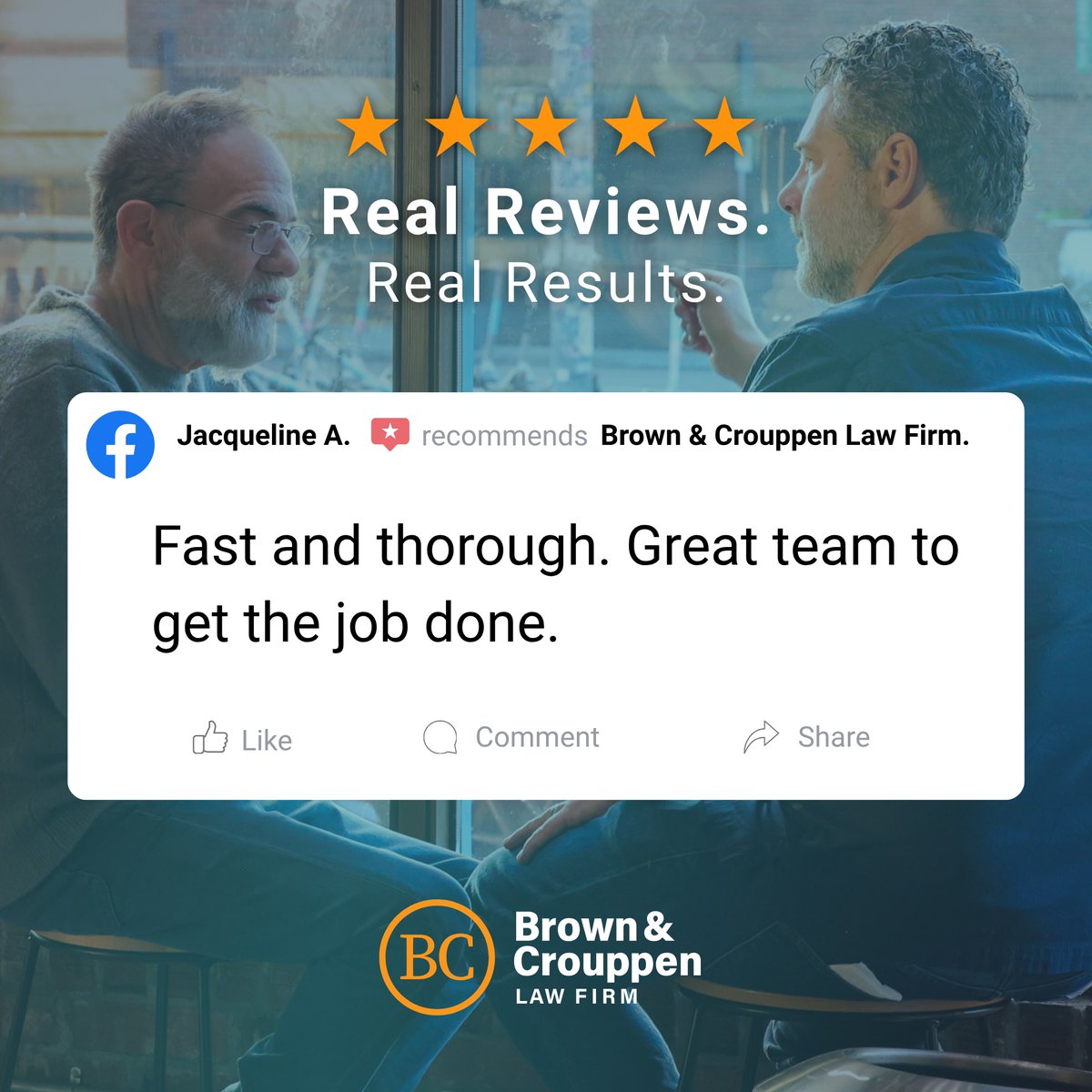GetBC's tweet photo. When you’re dealing with a case, you don’t just want answers, you want a team that moves with purpose and gets results.

That’s the standard.

#PersonalInjury #ClientTestimonial #RealResults #InjuryLawyer https://t.co/k2z0XHwNyW