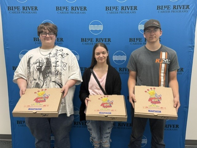 BlueRiverCP's tweet photo. A huge thank you to Cagney's Pizza King for providing lunch for our Student of the Month celebration! https://t.co/JLACXg402o