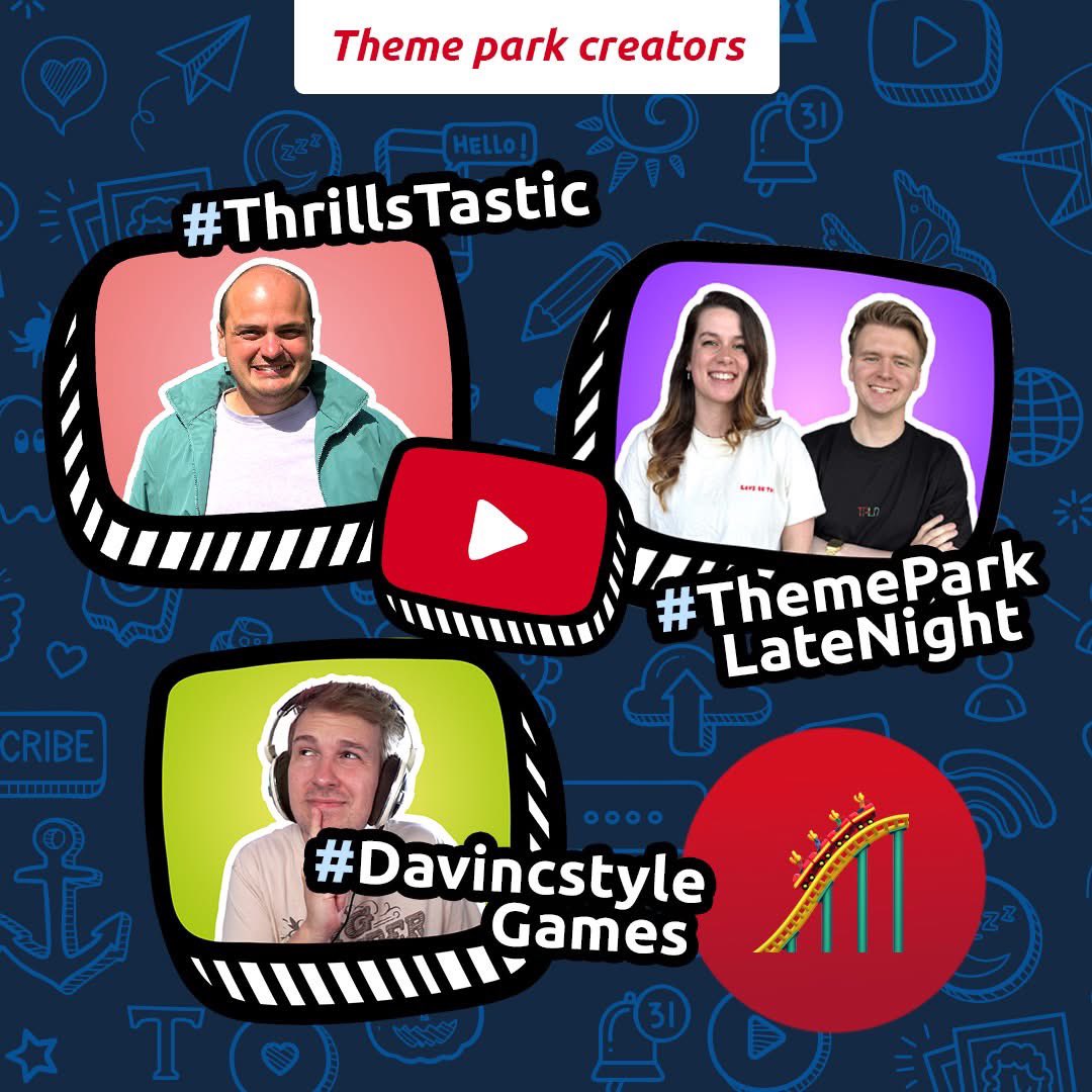 thrillstastic's tweet photo. Op 14 juni ben ik weer aanwezig bij Creators &amp; Coasters in Toverland! Wordt weer een super leuke dag! Wie zie ik dan ook? https://t.co/N1ToldO5aP