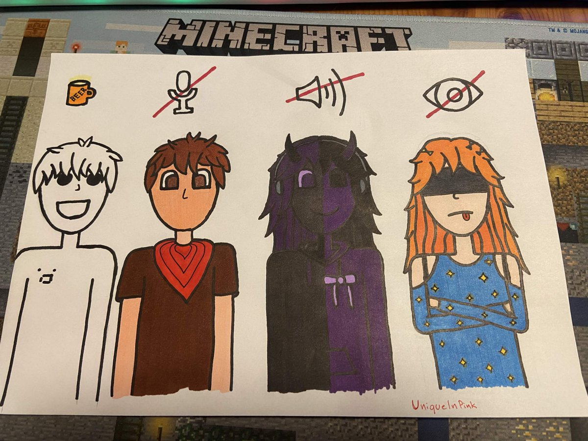 UniqueInPinkYT's tweet photo. My drawing from #stellathon with #stellareyn #graybytheway #thomas5200 and #saparata
Drunk, mute, deaf, and blind :) https://t.co/cwMz3kHJho