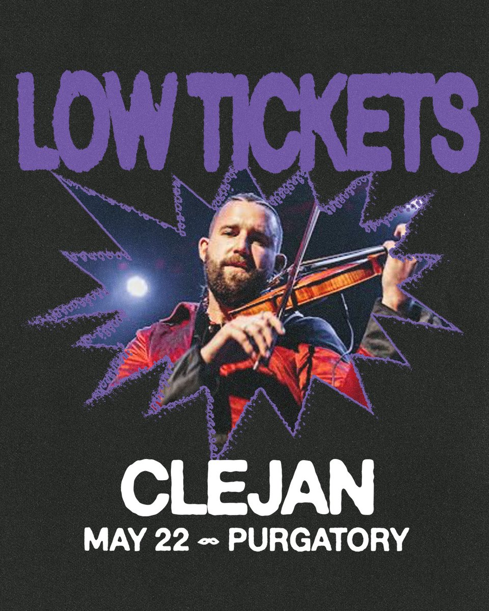 masquerade_atl's tweet photo. ⚠️ LOW TICKET WARNING ⚠️

The trap violinist @clejanmusic arrives in Purgatory on 5/22 with support from Austin Bolen and @Imsnaco. Tickets are running low, don’t miss this unforgettable experience. 

🎫 at: https://t.co/srgjq88XfA https://t.co/hmYvcuJJj5