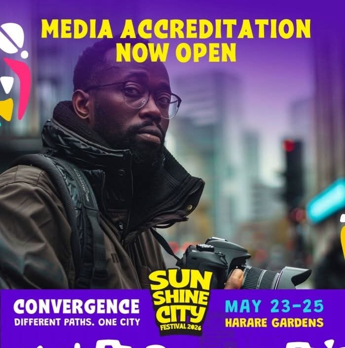 TambaEvents's tweet photo. Sunshine City festival 2026 

Media accreditation now open 

Info@sunshinecityfestival.co.zw 
077 496 2970 

#sunshinecityfestival2026 
#VisitHarare 
#imgoingtosunshinecityfestival https://t.co/LlDR8Oukjr